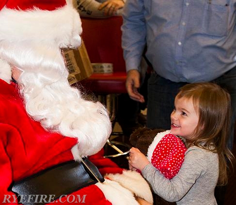 Rye FD Christmas Breakfast with Santa.  12/20/2015 Photo by RFD Lt. Lester Millman